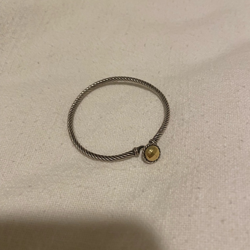 David yurman chatelaine bracelet with 18k gold